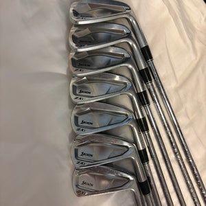 Men's 2025 Srixon ZXi7 Right Handed Iron Set Regular Flex Steel Shaft (Used)