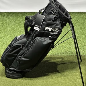 PING 2026 Hoofer 231 Golf Stand Carry Bag 5-Way Divider Color: Black/White NEW