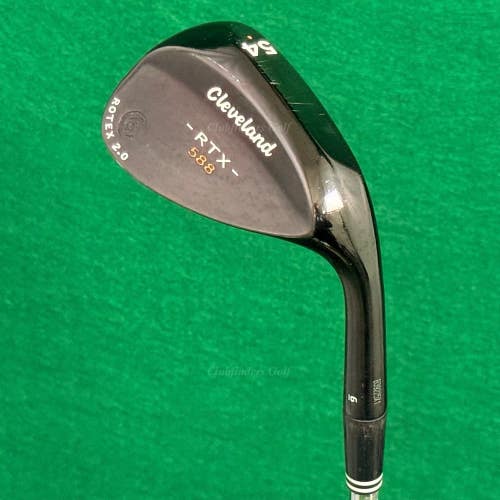 Cleveland 588 RTX Rotex 2.0 Black 54-6 54 Sand Wedge Dynamic Gold Wedge Flex