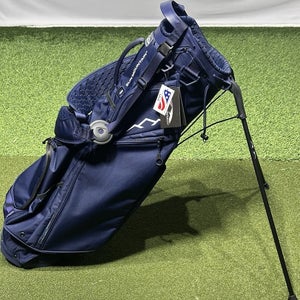 NEW Sun Mountain Eclipse E 3.5 4-Way Stand Carry Golf Bag Color: Navy