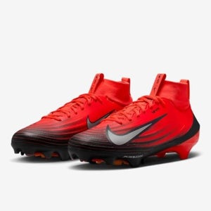 Nike Zoom Air Vapor Pro 1 HF9409-600 Mens Bright Crimson Football Cleats TZP1074