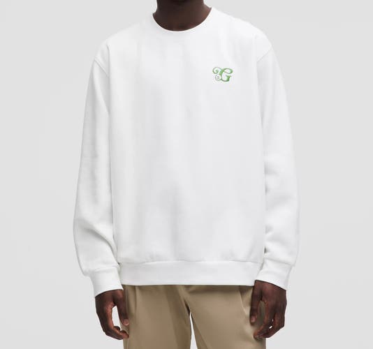 Limited Lululemon Steady State “Let Him Cook” Min Woo Lee Golf Crewneck Sweater