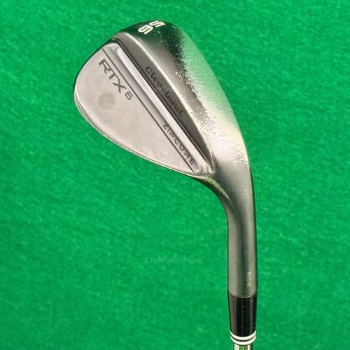 Cleveland RTX6 Zipcore Mid Black 56-10 56 Sand Wedge Dynamic Gold S200 Stiff