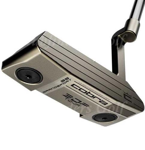 NEW Cobra 3DP Tour Grandsport-35 2026 34" Putter KBS 120 W/ Super Stroke & HC