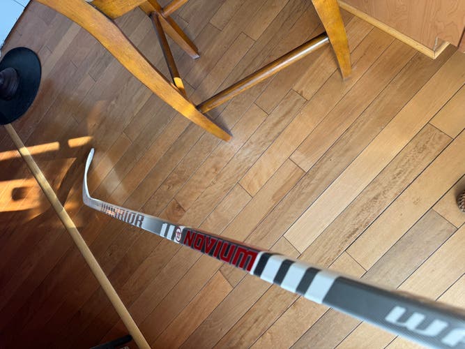 Senior Warrior Alpha LX2 Pro Left Hand Hockey Stick 85 Flex Pro Stock (Used)