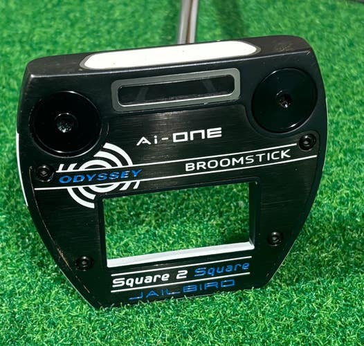 Odyssey Ai-ONE Square 2 Square Jailbird Broomstick 48" RH Used