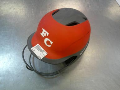 Used Easton HELMET Batting Helmet w/Mask Red SM 11339-S000199631