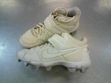 Used Nike FASTFLEX BB/SB Cleats White Junior 06 11339-S000199634