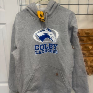 White Carhartt Men's Medium Colby lacrosse Sweatshirt (New)