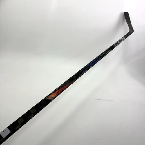 New Left Black CCM Jetspeed FT7 Pro | 85 Flex Custom Square Toe Curve Grip | Brodie | BH115