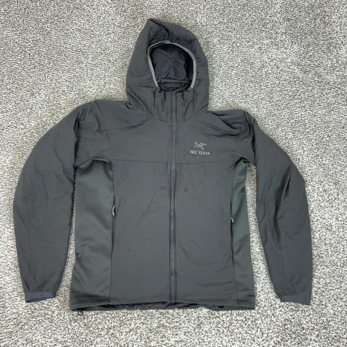 Arcteryx Jacket Mens Medium Gray Hooded Atom LT Hoody Insulated Hiking Ski Top