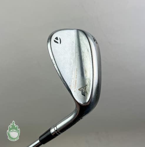 Used RH TaylorMade Milled Grind 3 SB 54*-11 110g Stiff Flex Steel Golf Club