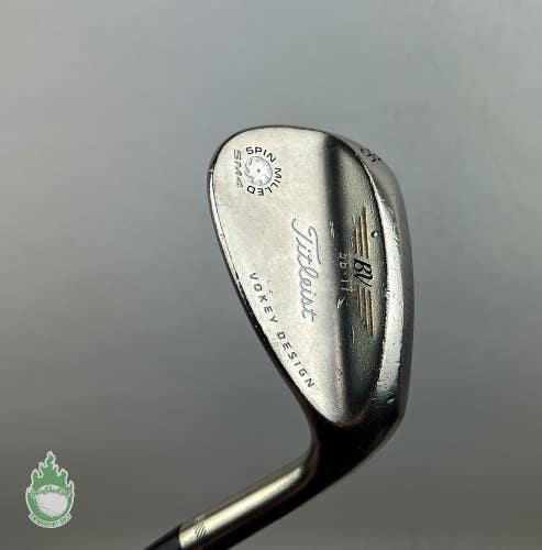 Right Handed Titleist Vokey Design SM4 Wedge 56-11* Wedge Flex Steel Golf Club
