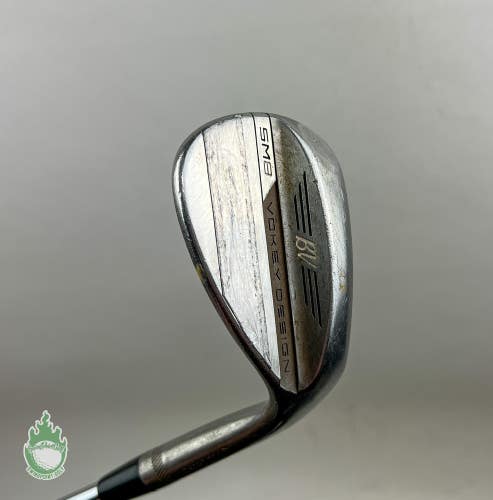 RH Tour Issued Titleist Vokey SM8  Wedge 60* Wedge Flex Steel Golf Club