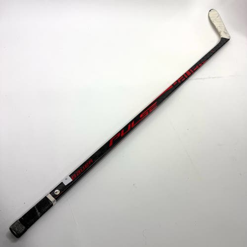 Used Left Red Bauer Pulse | 87 Flex P28 Curve Grip | Matt Gryzelcyk | BH135