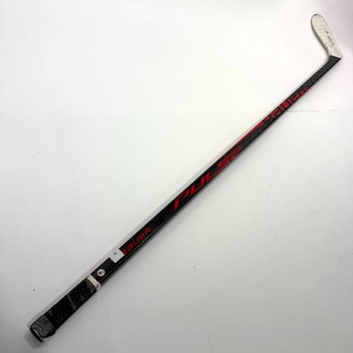 Used Left Red Bauer Pulse | 87 Flex P28 Curve Grip | Matt Gryzelcyk | BH141