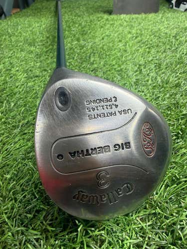 Callaway - Big Bertha S2H2 - 3 Wood - Graphite - Regular Flex - RH