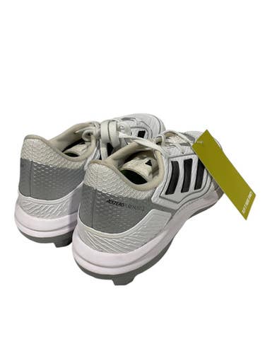 Used Adidas PURE HUSTLE BB/SB Cleats White Junior 04 11847-S000033213