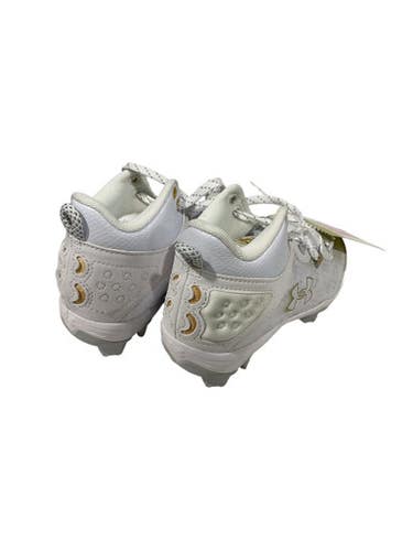 Used Under Armour OUT OF HERE BB/SB Cleats White Junior 01 11847-S000033214