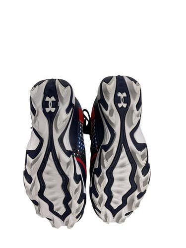 Used Under Armour FREEDOM BB/SB Cleats Royal Blue Junior 01 11847-S000033208