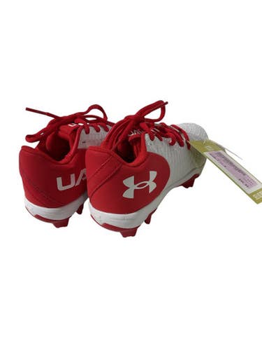 Used Under Armour UA BB/SB Cleats Red Youth 11.0 11847-S000033206