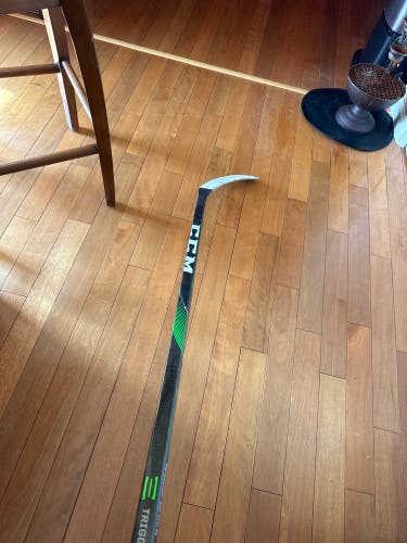 Senior CCM Ribcor Trigger 4 Pro Left Hand Hockey Stick P88 85 Flex (Used)