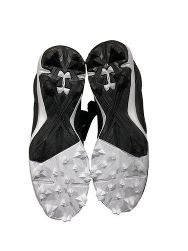 Used Under Armour BSBL BB/SB Cleats Black Junior 05.5 11847-S000033151