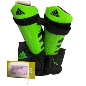 Used Adidas Soccer Shin Guards Youth Green MD 11847-S000033183