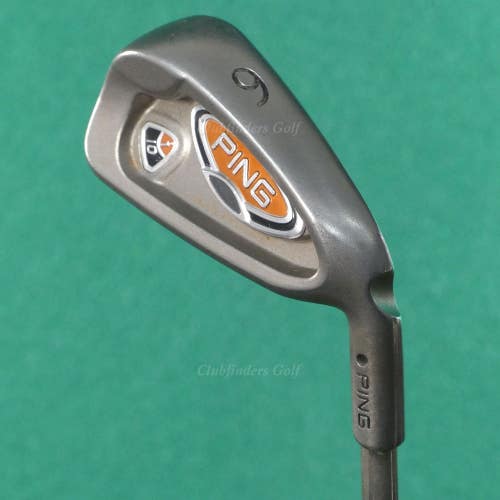 Ping i10 Black Dot Single 6 Iron Precision Stepped Steel Stiff