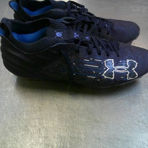 Used Under Armour Adult FB Cleats Navy Blue Senior 11 11339-S000199120