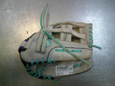 Used Rawlings FASTPITCH SOFTBALL BB/SB Glove RH Throw Grey 12" 11339-S000199407