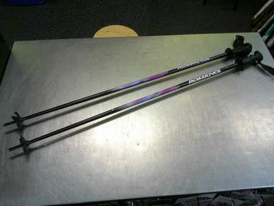 Used Rossignol POLES Mens DH Ski Pole Purple 110 cm / 44 in 11339-S000198833