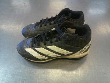 Used Adidas ADIZERO BB/SB Cleats Black Junior 03 11339-S000198829