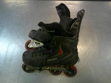 Used Bauer VAPOR RX05 Senior Rec Fitness Skates Black Senior 9 11339-S000199044