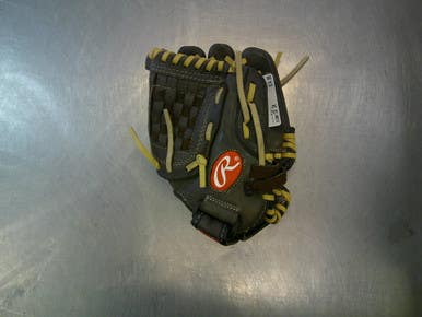 Used Rawlings HIGHLIGHT SERIES BB/SB Glove RH Throw Brown 10" 11339-S000199043