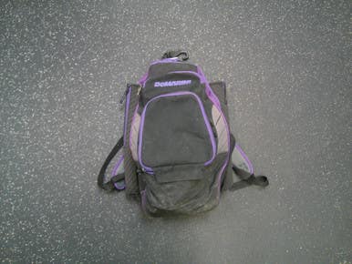 Used Demarini BAT PACK BB/SB Player Backpack Purple 11339-S000199443