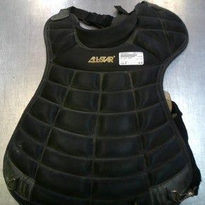 Used All Star CHEST Catchers Chest Protector Black Junior 11339-S000199449