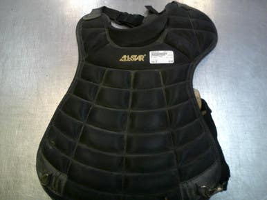 Used All Star CHEST Catchers Chest Protector Black Junior 11339-S000199449