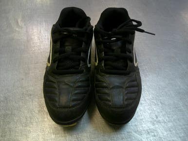 Used Franklin RUBBER BB/SB Cleats Black Junior 02 11339-S000199599