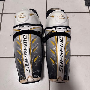 Senior Bauer Supreme TotalOne 14" Shin Pads (Used)