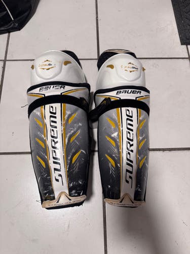 Senior Bauer Supreme TotalOne 14" Shin Pads (Used)