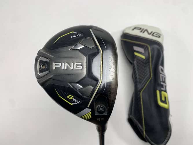 Ping G430 Max 3 Fairway Wood 15* Tour 2.0 75g Stiff Graphite Mens RH HC