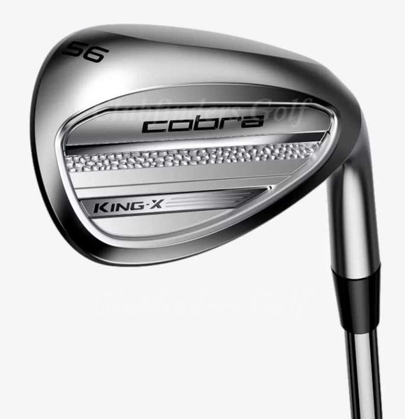 NEW Cobra 2025 KING-X Satin Chrome 56 Sand Wedge Flex True Temper Vector