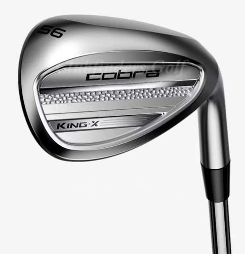 NEW Cobra 2025 KING-X Satin Chrome 60 Lob Wedge Flex True Temper Vector