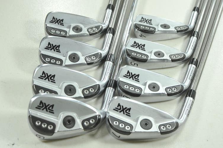 LEFT HANDED PXG Gen5 0311 XP 4-W,GW Iron Set SteelFiber F3 Regular Flex # 212669