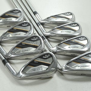 Callaway Mavrik Max 4-PW,AW Iron Set Regular Flex Right Recoil Graphite # 212979