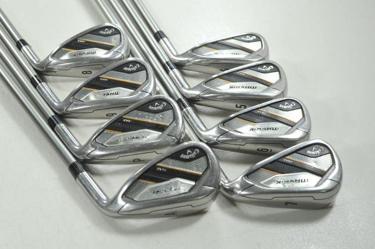 Callaway Mavrik Max 4-PW,AW Iron Set Regular Flex Right Recoil Graphite # 212979