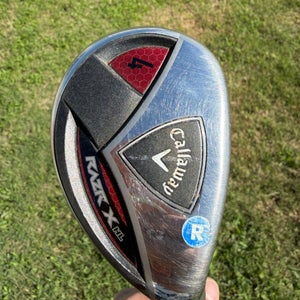Men's Callaway Razr X Right Handed 4 Hybrid 24* Regular Flex (Used)