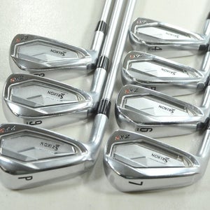 LEFT HANDED Srixon ZX5 MKII 4-PW Iron Set Stiff KBS Tour C Taper Steel #213000