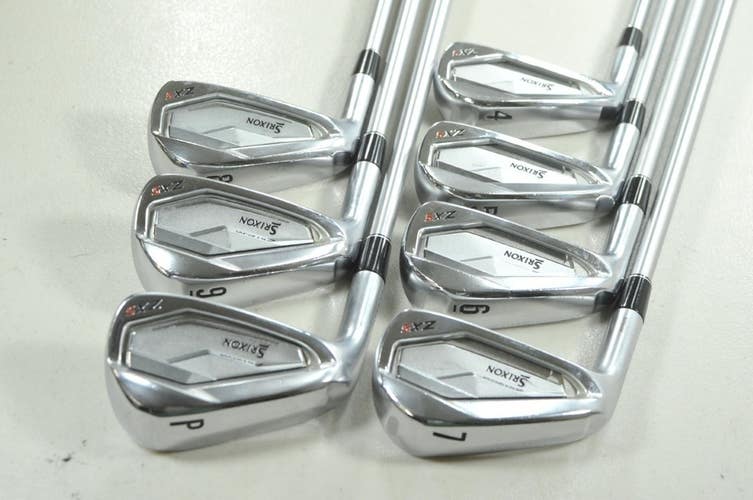 LEFT HANDED Srixon ZX5 MKII 4-PW Iron Set Stiff KBS Tour C Taper Steel #213000